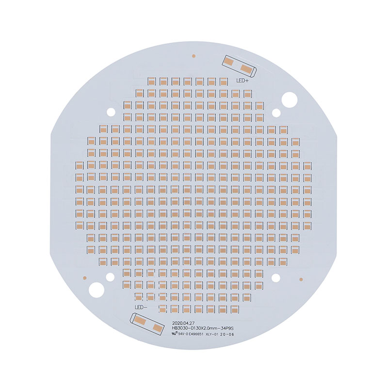 PCB อลูมิเนียมด้านเดียวไฟสวน